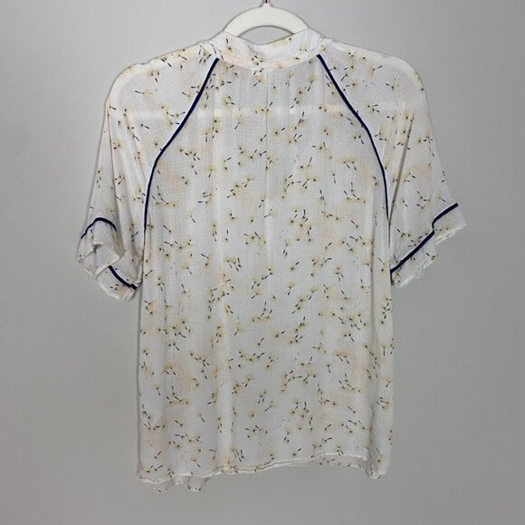 Treasure & Bond Floral Peasant Top Shirt Blouse Womens Small - Picture 5 of 7